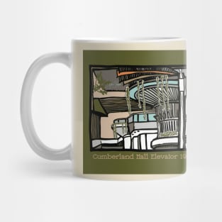 Cumberland Mall Elevator 1976 Mug